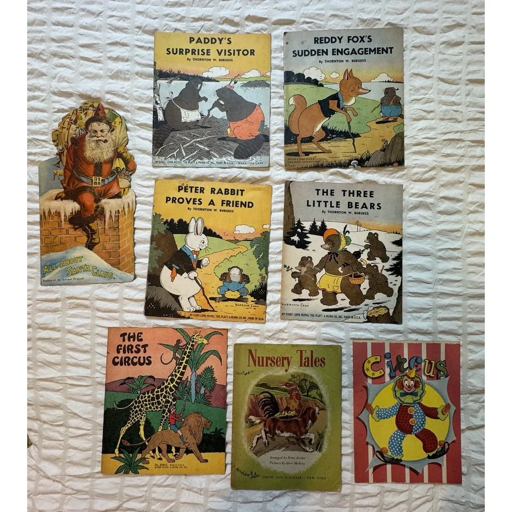 Vintage 1950s/1960s Lot Of 18  Children's Classic Story Books